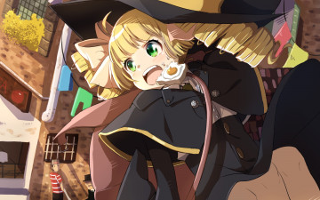 Картинка аниме unknown +другое девушка взгляд фон