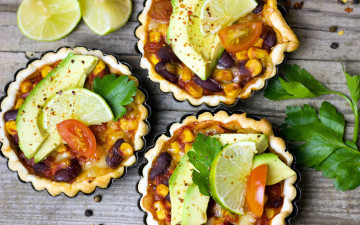 Картинка еда пироги тарт авокадо лимон
