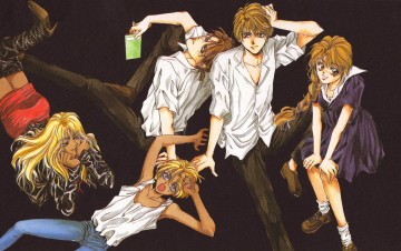 Картинка аниме angel+sanctuary персонажи