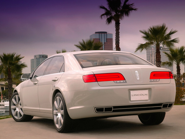 Обои картинки фото lincoln zephyr concept 2004, автомобили, lincoln, 2004, concept, zephyr
