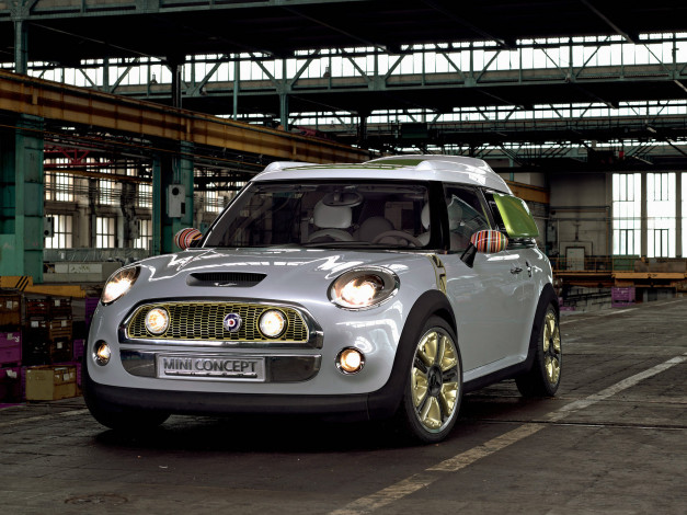 Обои картинки фото mini concept tokyo 2005, автомобили, mini, 2005, tokyo, concept