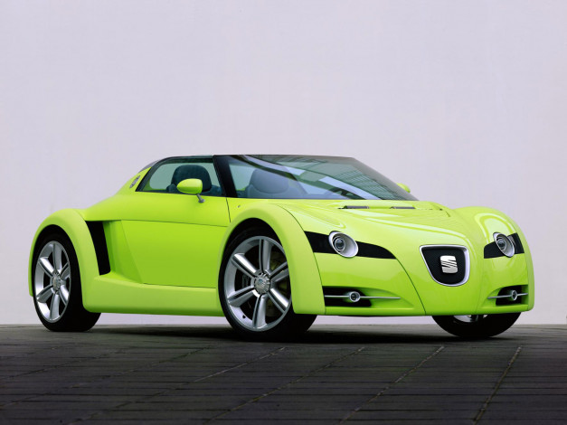 Обои картинки фото seat formula roadster concept 1999, автомобили, seat, roadster, formula, 1999, concept