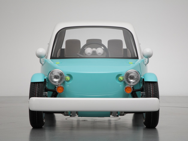 Обои картинки фото toyota camatte sora concept 2012, автомобили, toyota, camatte, 2012, sora, concept