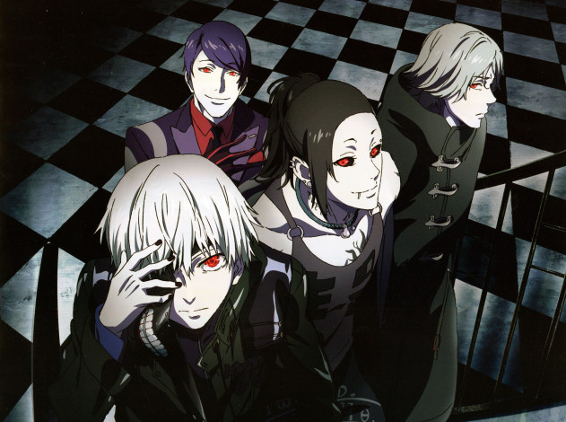 Обои картинки фото аниме, tokyo ghoul, парни