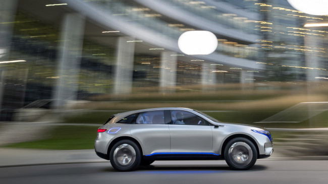 Обои картинки фото mercedes-benz generation eq-suv concept 2016, автомобили, mercedes-benz, concept, eq-suv, generation, 2016