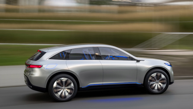 Обои картинки фото mercedes-benz generation eq-suv concept 2016, автомобили, mercedes-benz, 2016, concept, eq-suv, generation