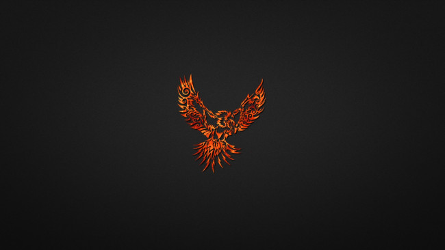 Обои картинки фото рисованное, минимализм, фон, орел