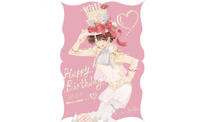 Обои картинки фото аниме, yuri on ice, парень