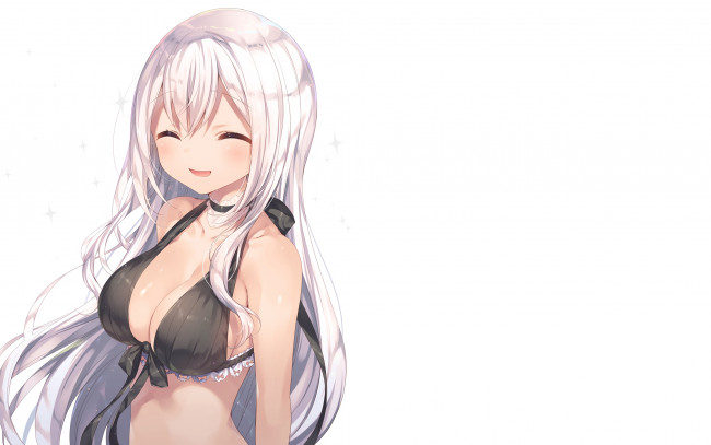 Обои картинки фото аниме, unknown,  другое, девушка, взгляд, фон