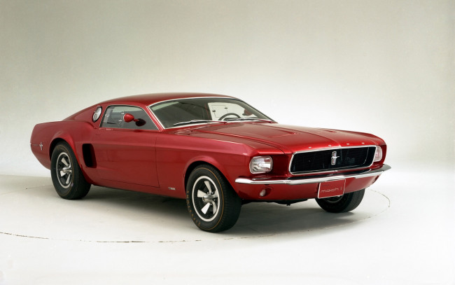 Обои картинки фото ford mustang mach-1 1966, автомобили, mustang, concept, mach-1, ford, 1966