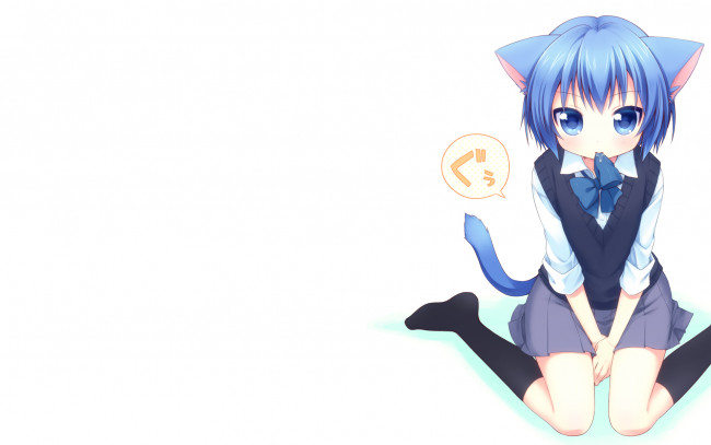 Обои картинки фото original, аниме, животные,  существа