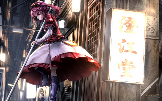 Обои картинки фото touhou, аниме