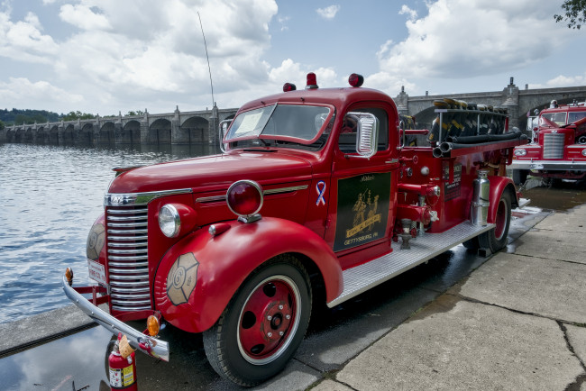Обои картинки фото автомобили, пожарные машины, пожарка