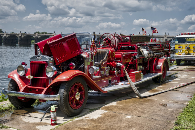 Обои картинки фото автомобили, пожарные машины, пожарка