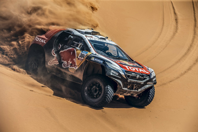 Обои картинки фото peugeot 2008 dkr16, автомобили, peugeot, ралли, dkr16, 2008