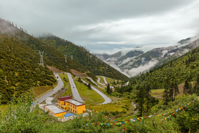 Обои картинки фото природа, дороги, дорога, горы