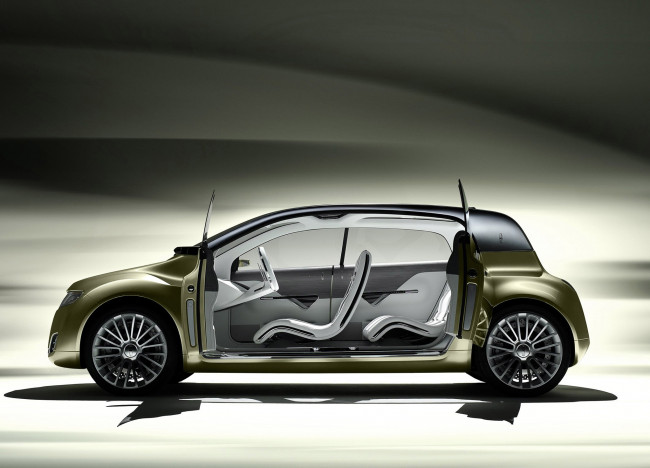 Обои картинки фото lincoln c concept 2009, автомобили, lincoln, c, 2009, concept