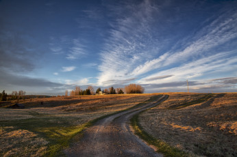 Картинка природа дороги простор