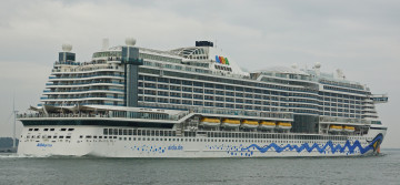 Картинка aida+prima корабли лайнеры лайнер круиз