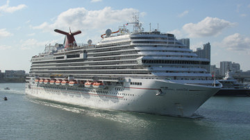 Картинка carnival+breeze корабли лайнеры круиз лайнер
