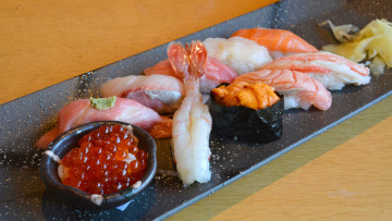 Картинка еда рыба +морепродукты +суши +роллы снедь