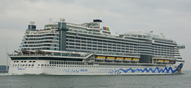 Обои картинки фото aida prima, корабли, лайнеры, лайнер, круиз