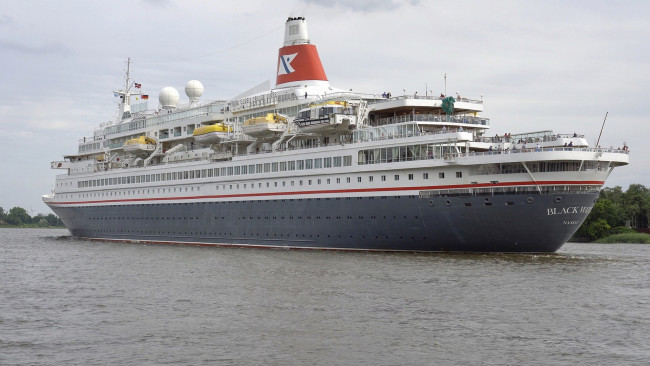 Обои картинки фото black watch, корабли, лайнеры, круиз, лайнер