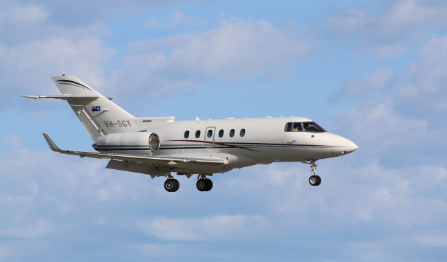 Обои картинки фото hawker 850, авиация, пассажирские самолёты, аэроплан