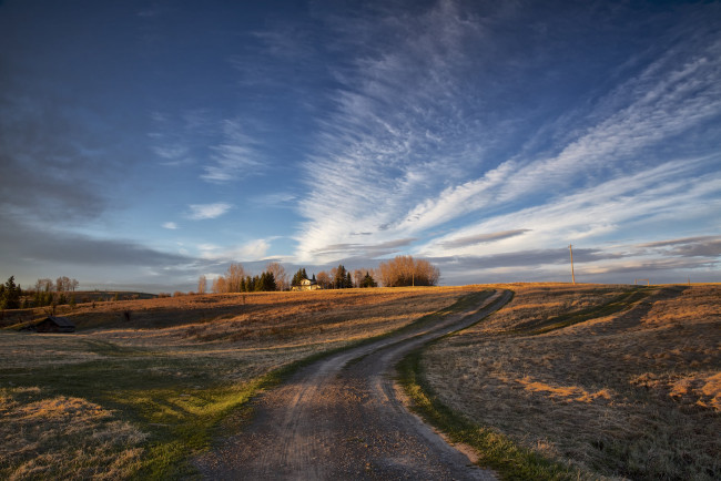 Обои картинки фото природа, дороги, простор