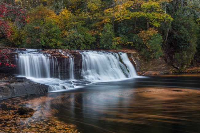 Обои картинки фото природа, водопады, простор