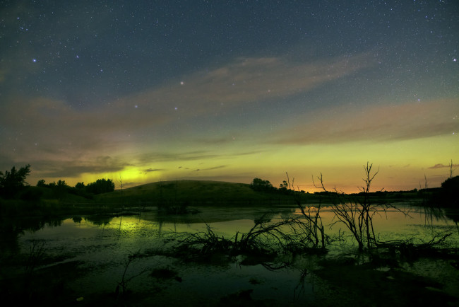 Обои картинки фото природа, восходы, закаты, простор