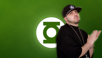 обоя -dj-green-lantern, музыка, -временный, музыкант