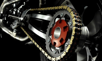 Картинка мотоциклы другое механизм цепь макро