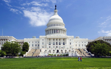 обоя города, вашингтон , сша, капитолий