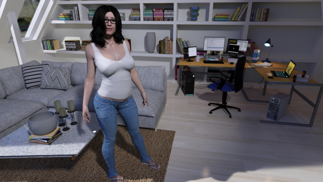 Обои картинки фото 3д графика, люди , people, фон, взгляд, девушка