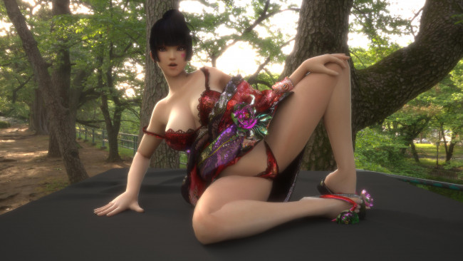 Обои картинки фото 3д графика, люди , people, фон, взгляд, девушка