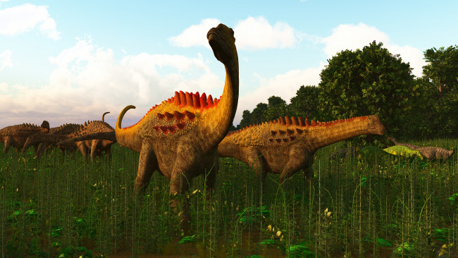 Обои картинки фото 3д графика, животные , animals, динозавры, природа