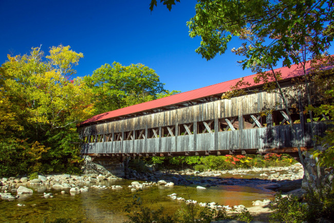 Обои картинки фото природа, реки, озера, река, мост