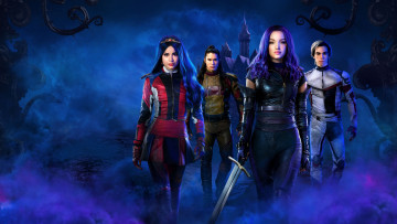 Картинка descendants+3+ 2019 кино+фильмы descendants+3 софия карсон дав камерон мюзикл тв постер наследники 3 кэмерон бойс