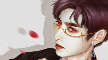 Картинка рисованное люди ван хаосюань wang hao xuan