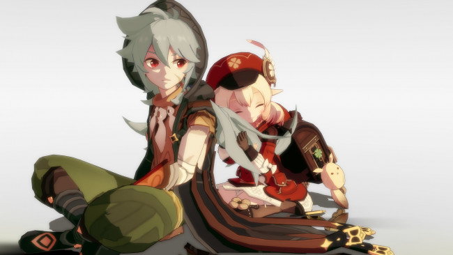 Обои картинки фото аниме, genshin impact, genshin, impact