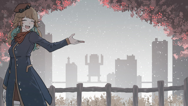 Обои картинки фото аниме, virtual youtuber, виртуальный, ютубер