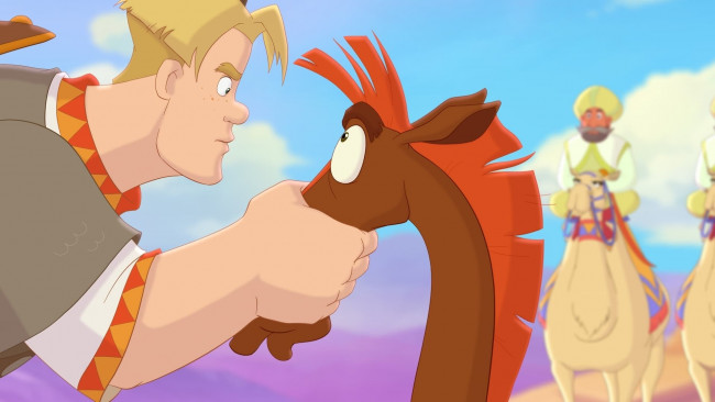 Обои картинки фото конь юлий и большие скачки ,  2020, мультфильмы, конь юлий и большие скачки, конь, юлий, и, большие, скачки, мультфильм, 2020, россия, алеша, олег, куликович, дмитрий, высоцкий