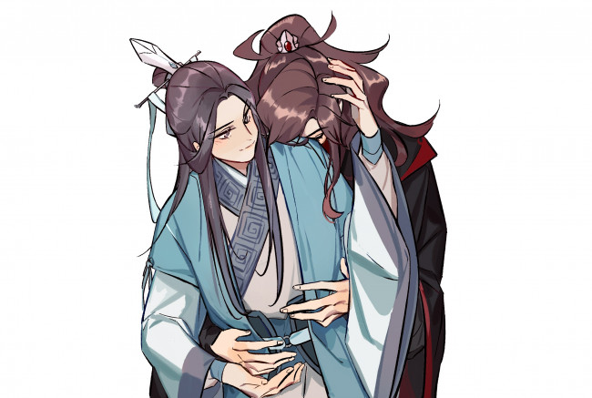 Обои картинки фото аниме, the scum villain’s , self-saving,  system, система, спаси, себя, сам, для, главного, злодея, chuan, shu, zijiu, zhinan, мосян, тунсю