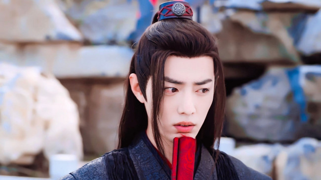 Обои картинки фото кино фильмы, the untamed, вэй, усянь, лицо