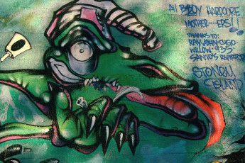 обоя разное, граффити