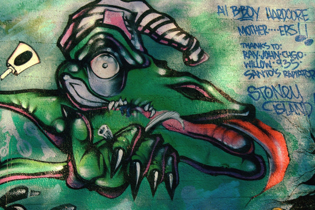 Обои картинки фото разное, граффити