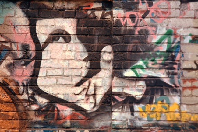 Обои картинки фото разное, граффити