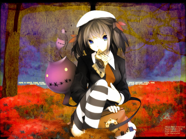 Обои картинки фото аниме, halloween, magic