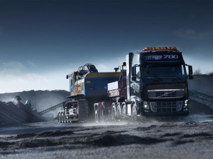 Картинка автомобили volvo trucks